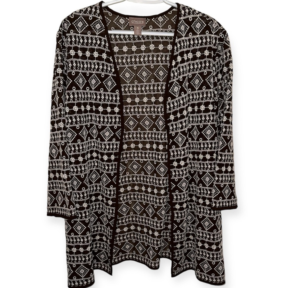 EUC Chico’s Beach Cover Up